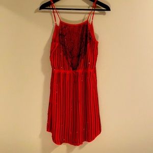 Rory Beca Red Beaded Dress